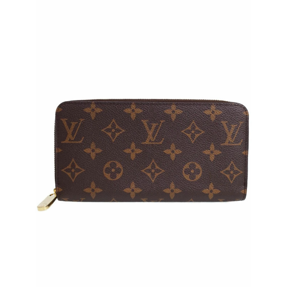 Louis Vuitton Monogram Zippy Wallet Round Zipper Long